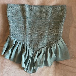 Free people strapless top